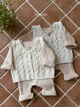 ［thelala］Rocco knit vest