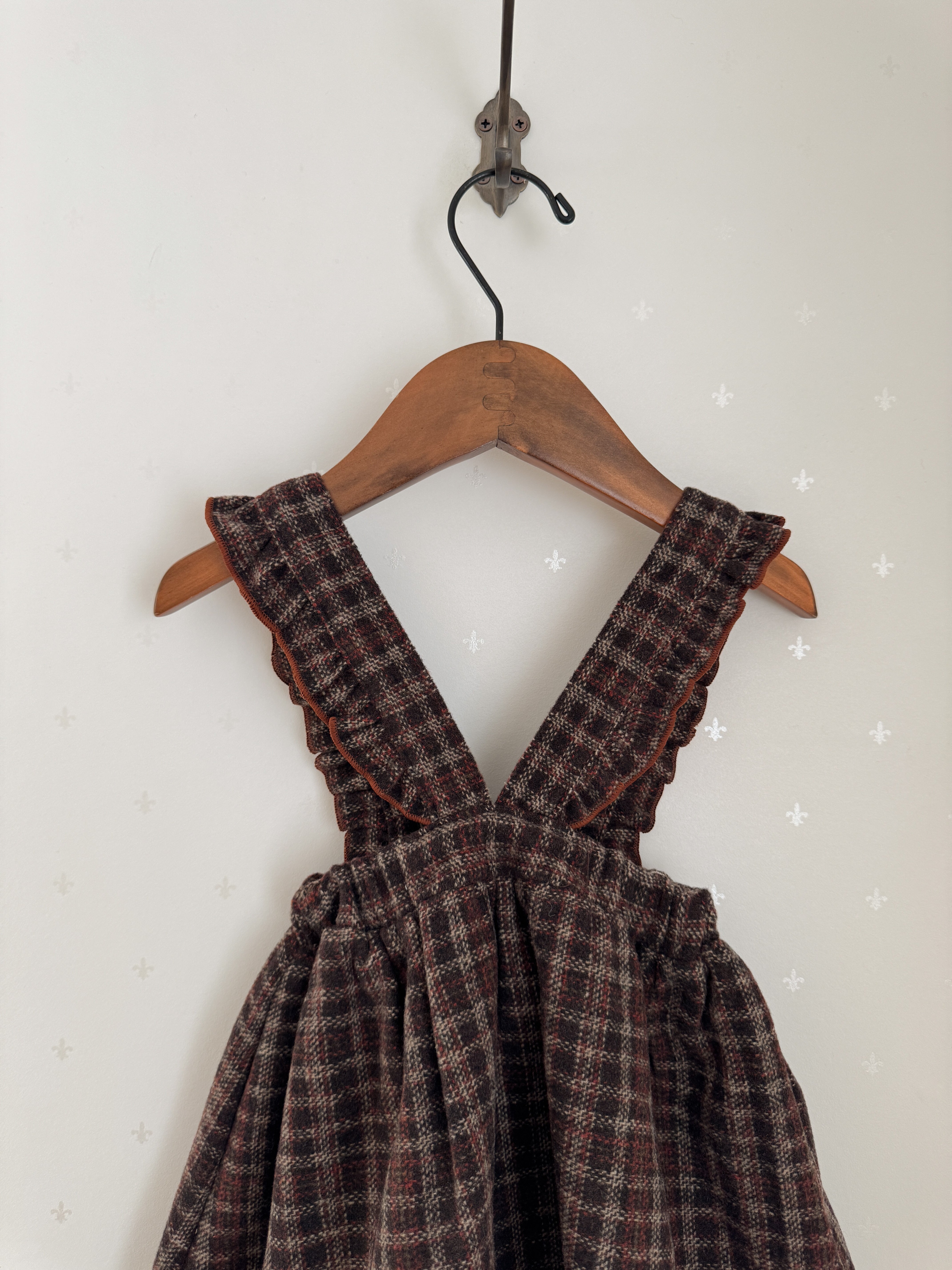 Sage frill one-piece