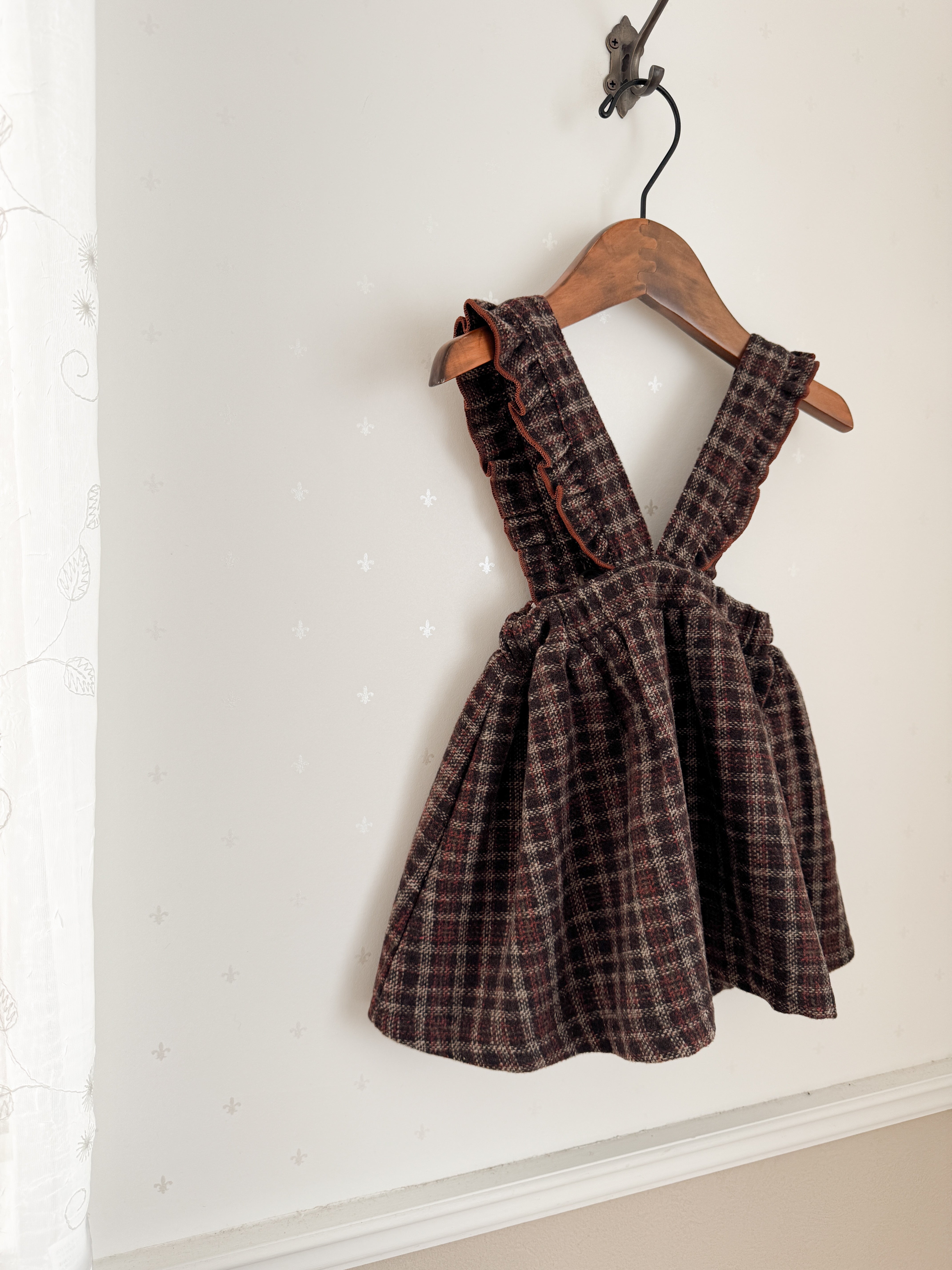 Sage frill one-piece