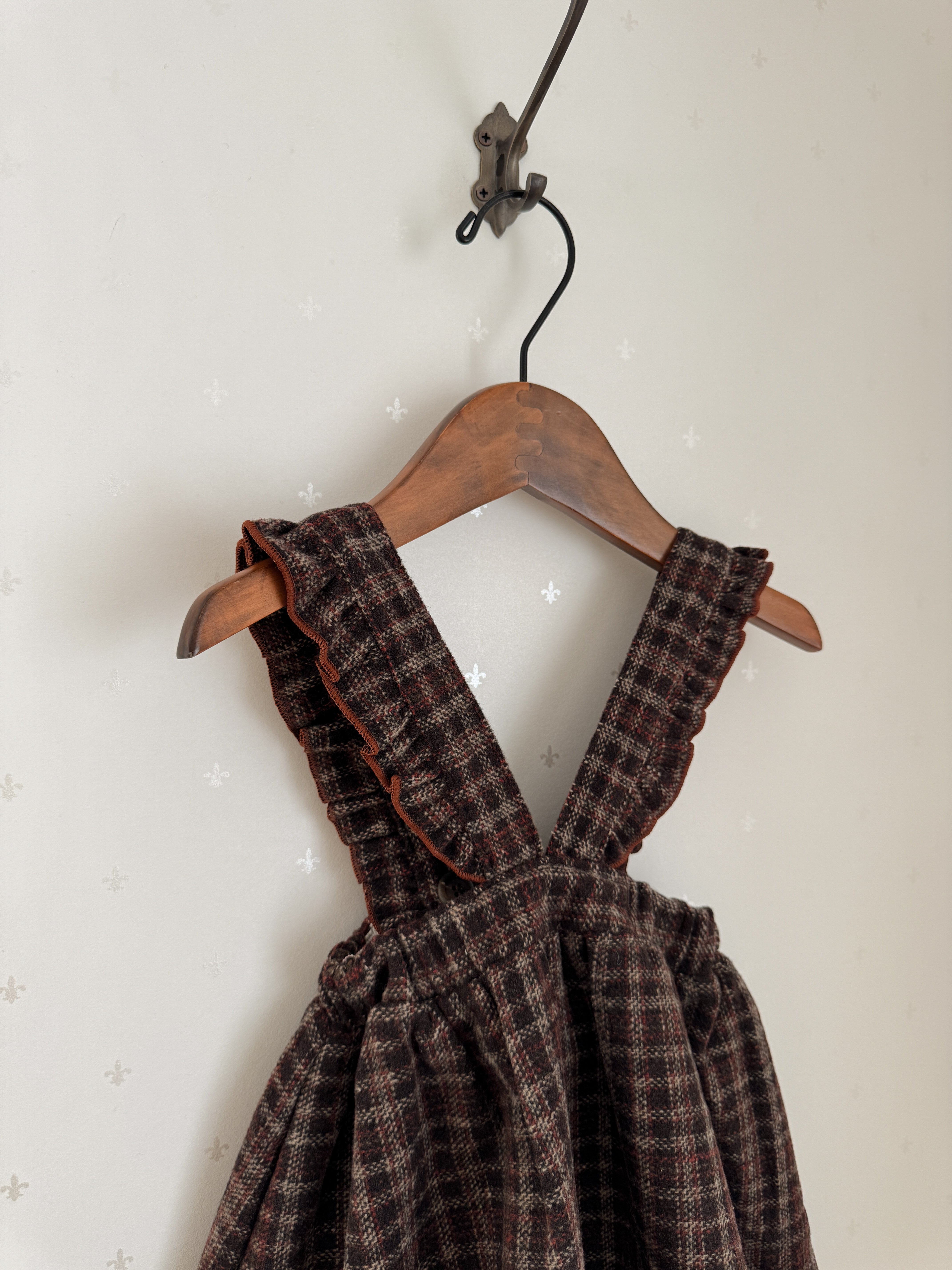 Sage frill one-piece