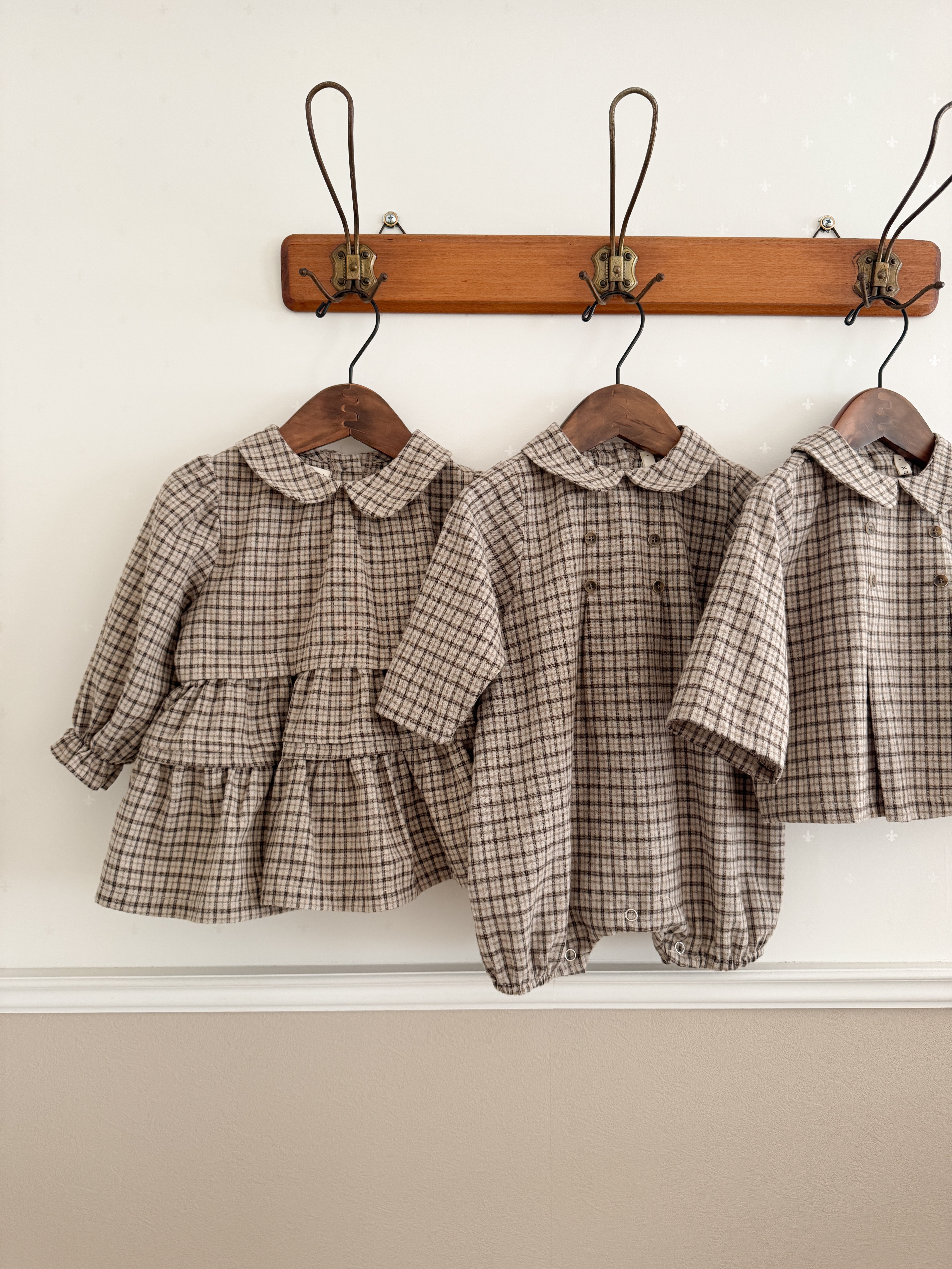 Brioche check shirt