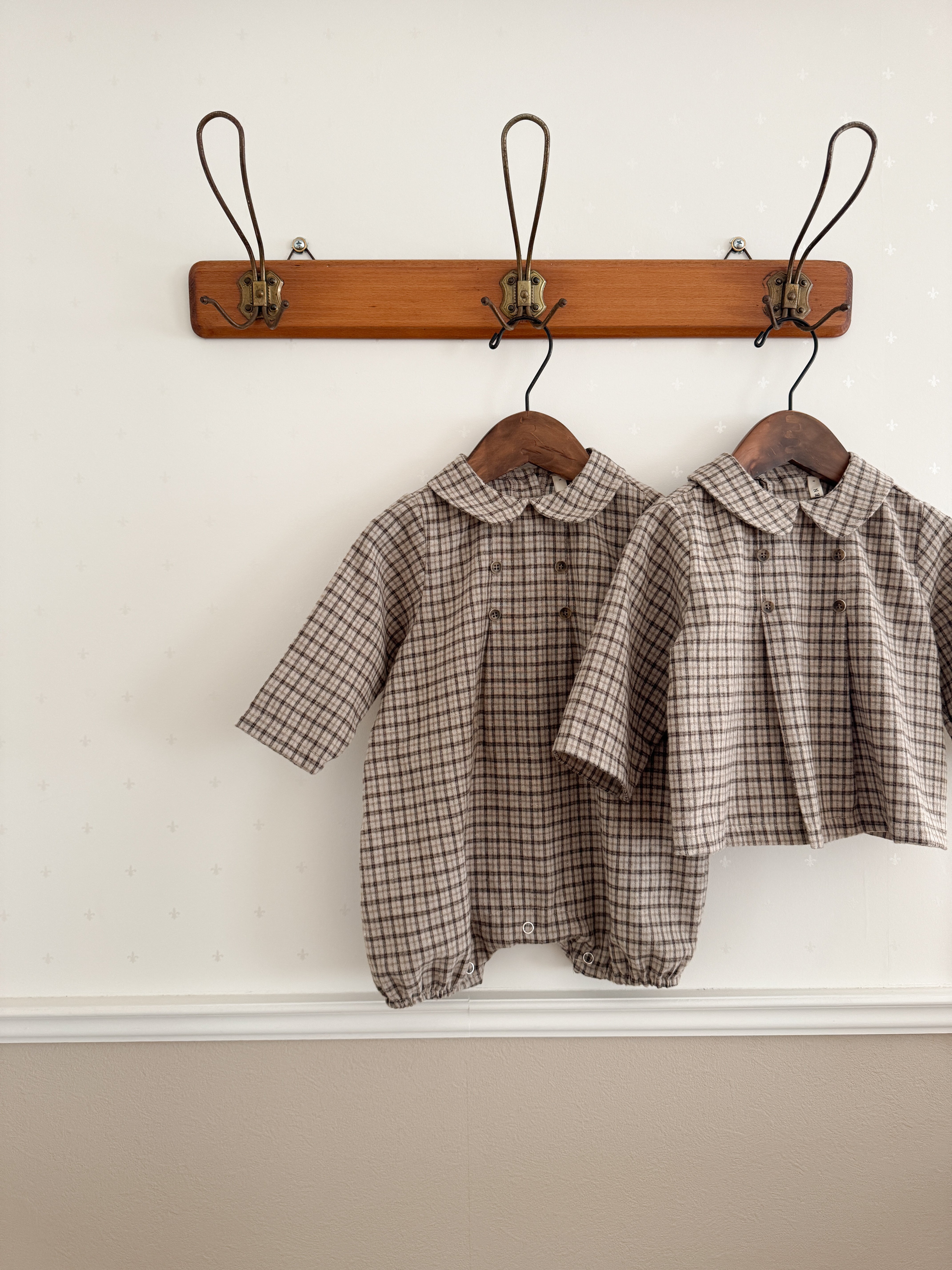 Brioche check shirt