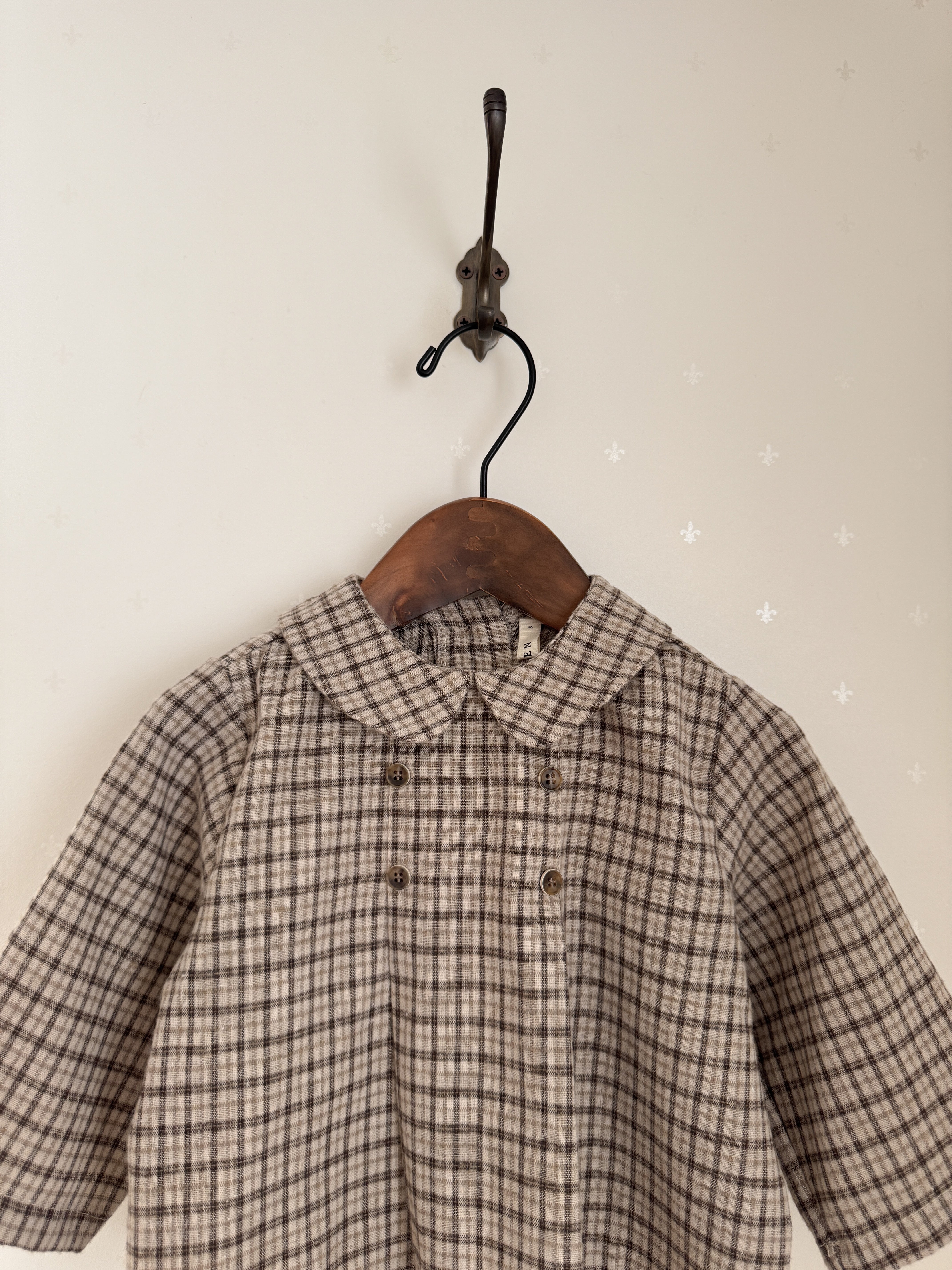 Brioche check shirt