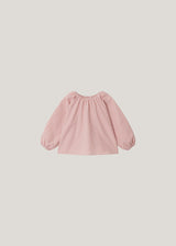 ［inné］Ballet gingham blouse (pink)