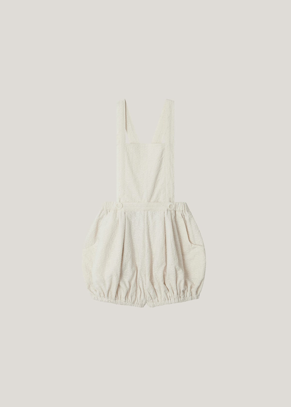 ［inné］Leni bloomer - Detachable suspenders (cream)