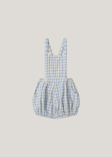 ［inné］Leni bloomer - Detachable suspenders (blue gingham)