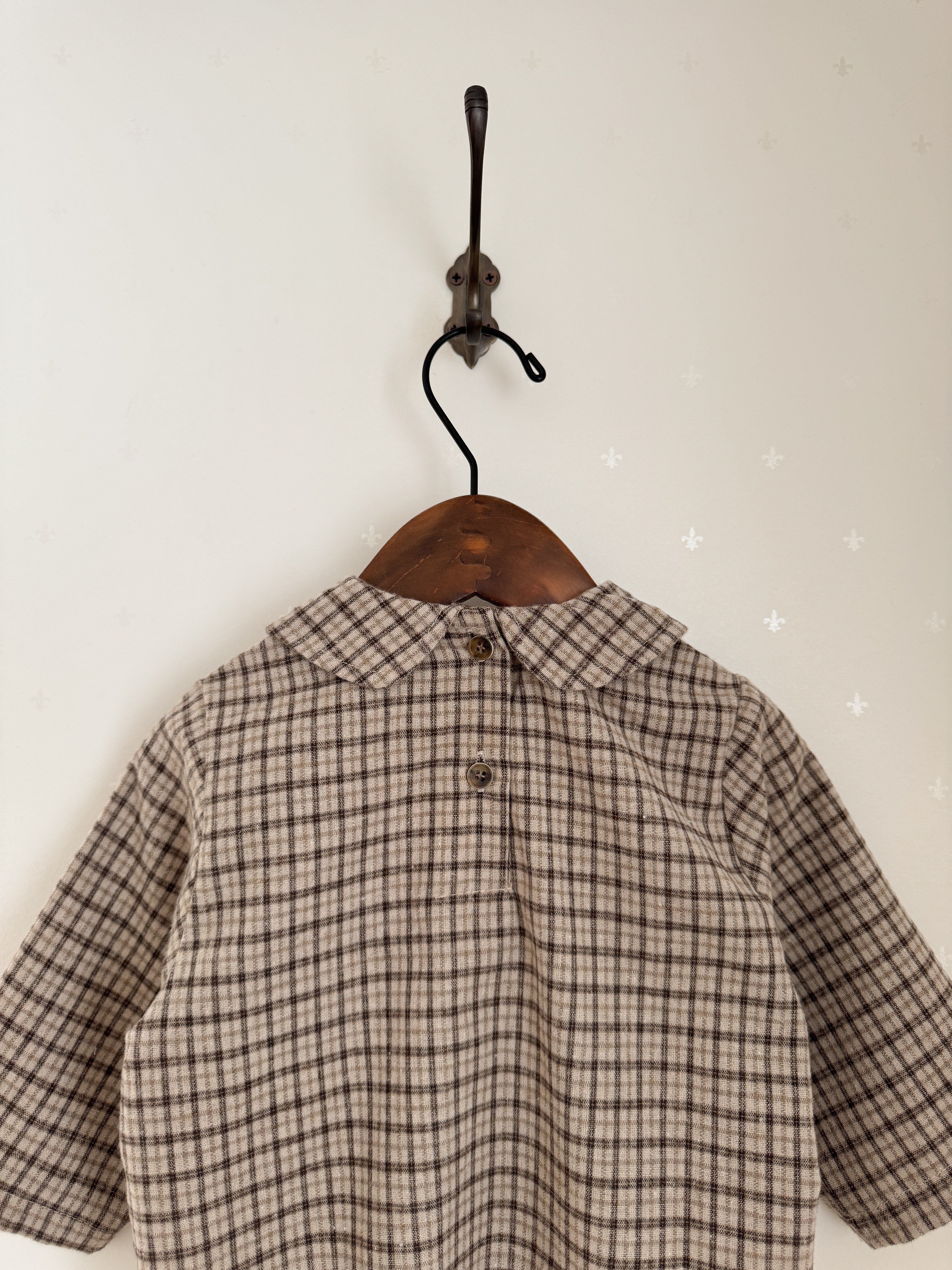 Brioche check shirt