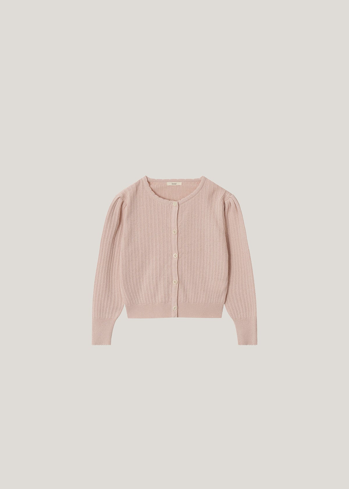 ［inné］Knit cardigan (pink)