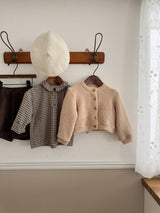 Tonny check blouse