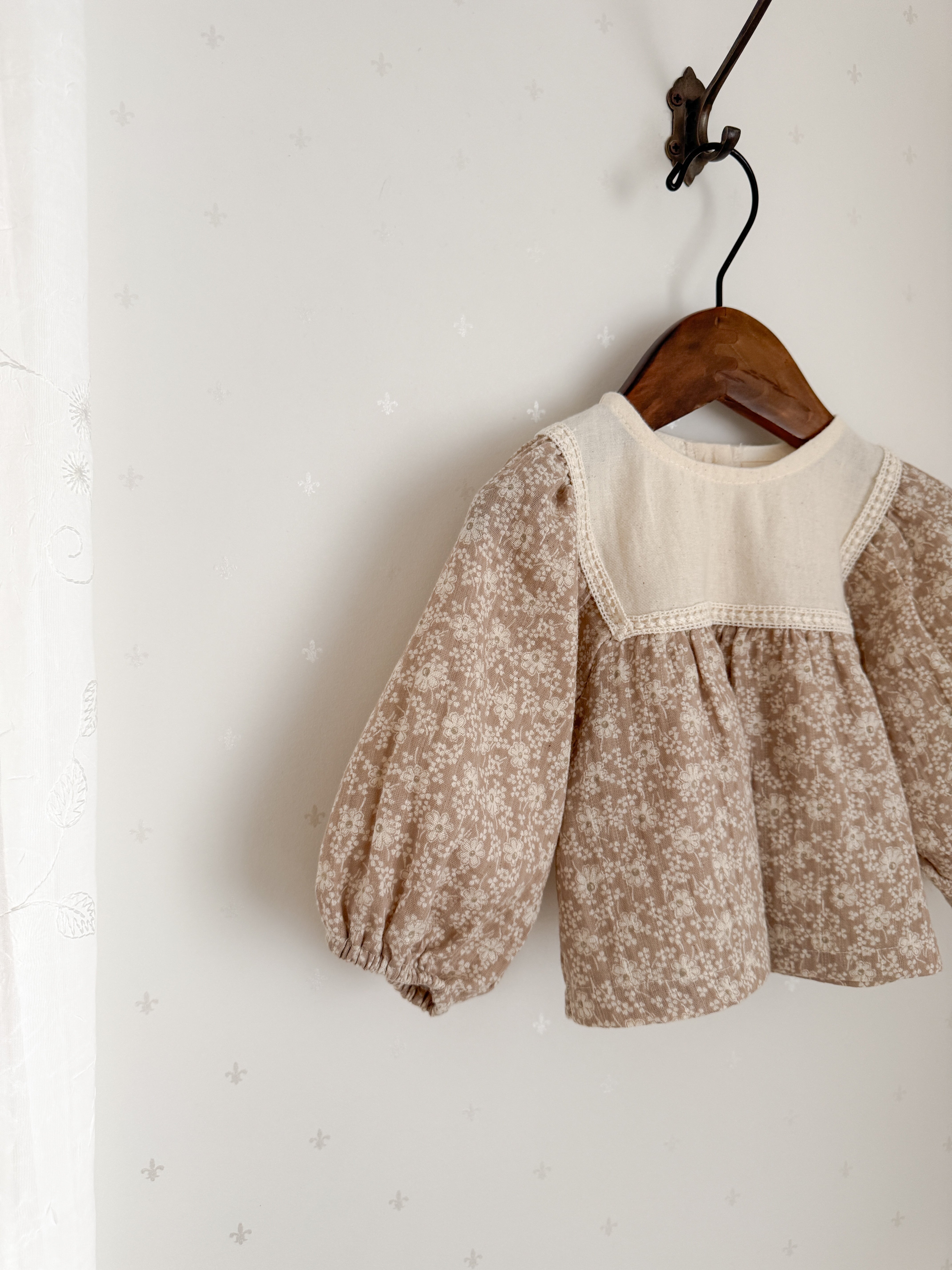 Mist flower blouse