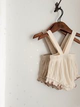 Mellow waffle suspender bloomer