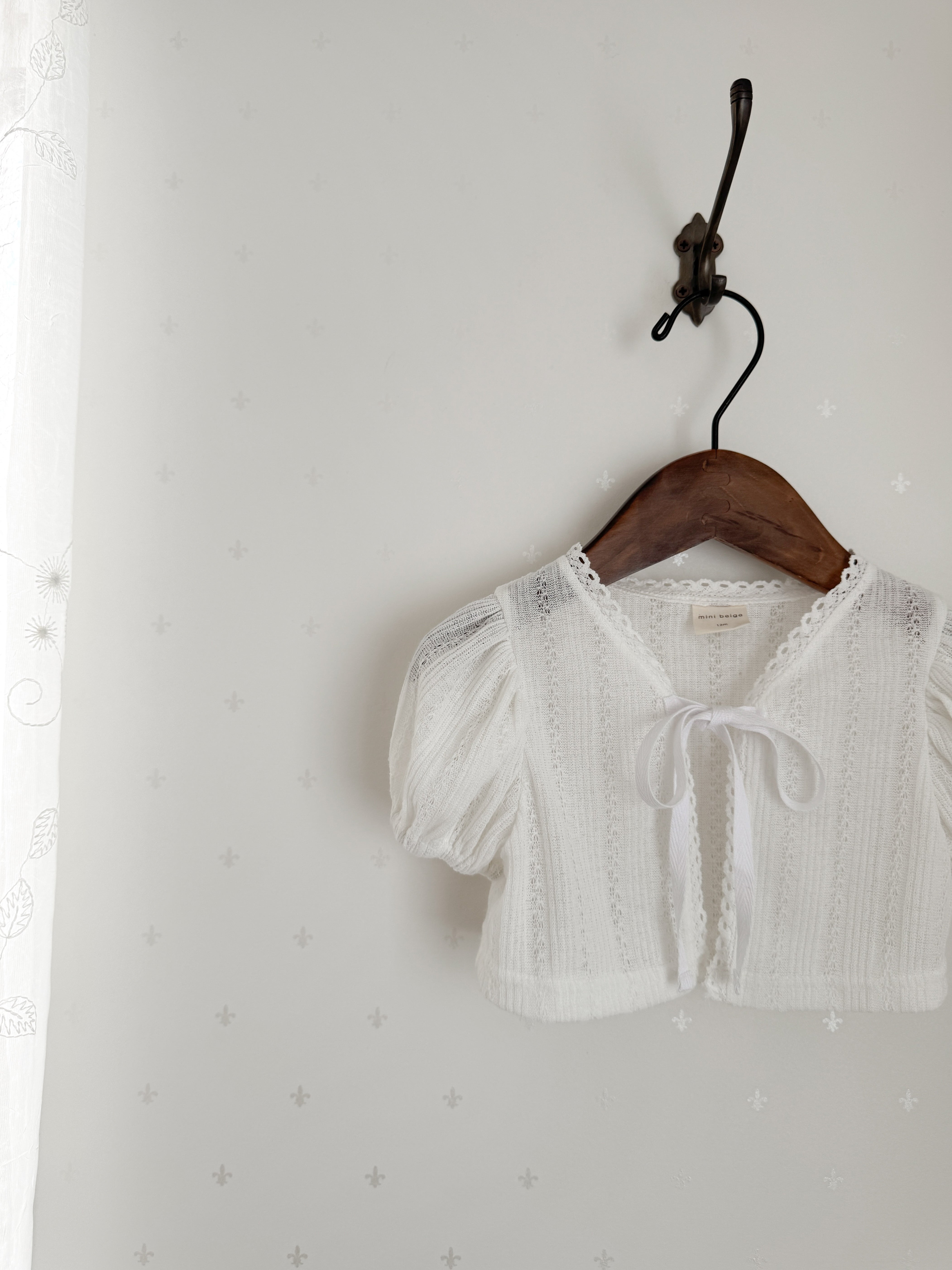 Milk bolero cardigan