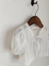 Milk bolero cardigan
