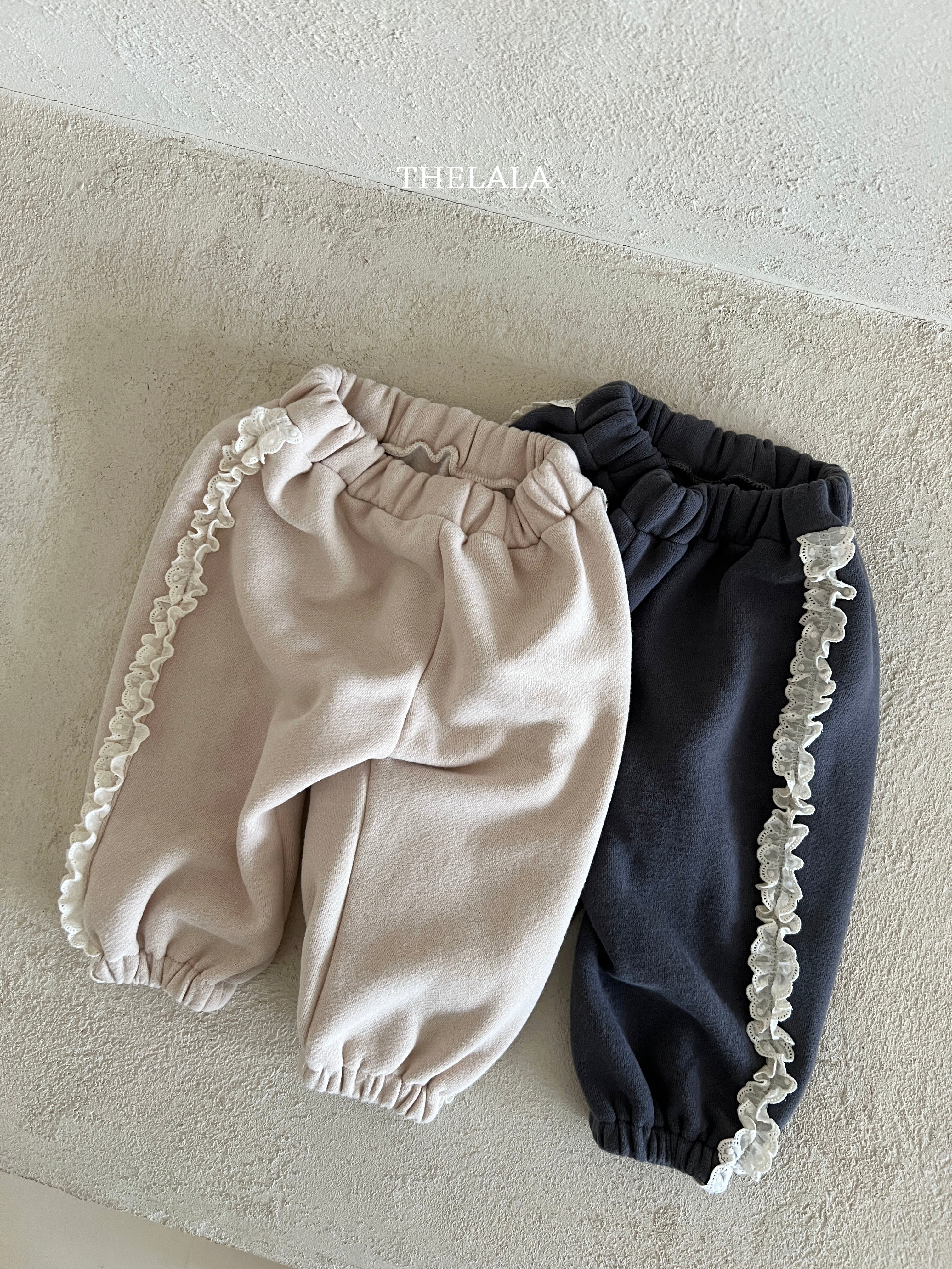 ［thelala］Lace pants