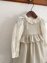 Lauran frill blouse (lace)