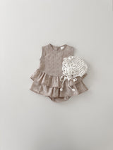 Blooming flower set