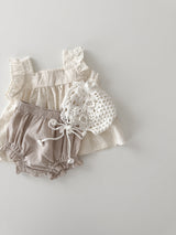 Nerina frill blouse