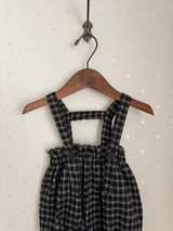 Naive check suspender bloomer