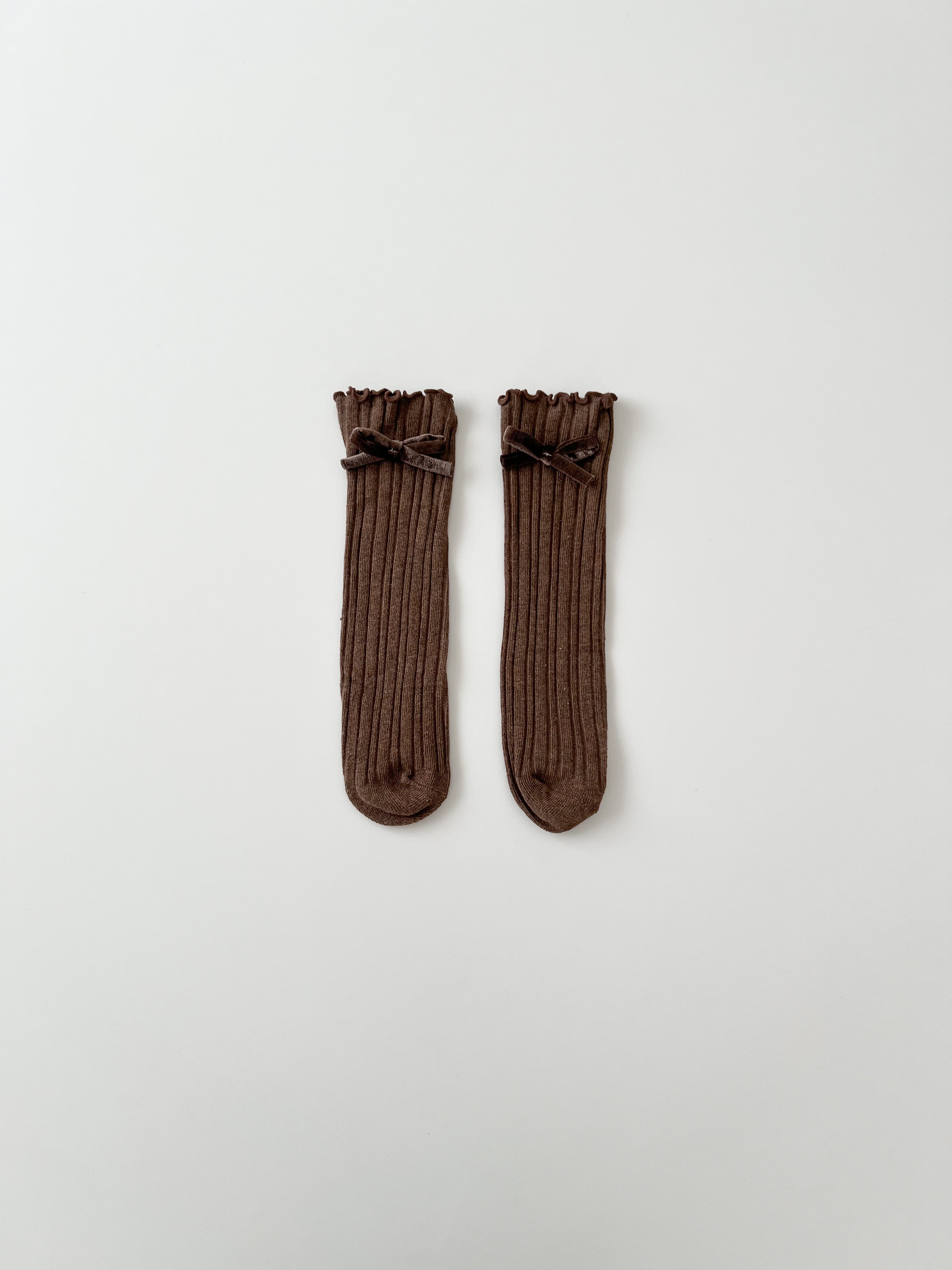 Ribbon mellow socks