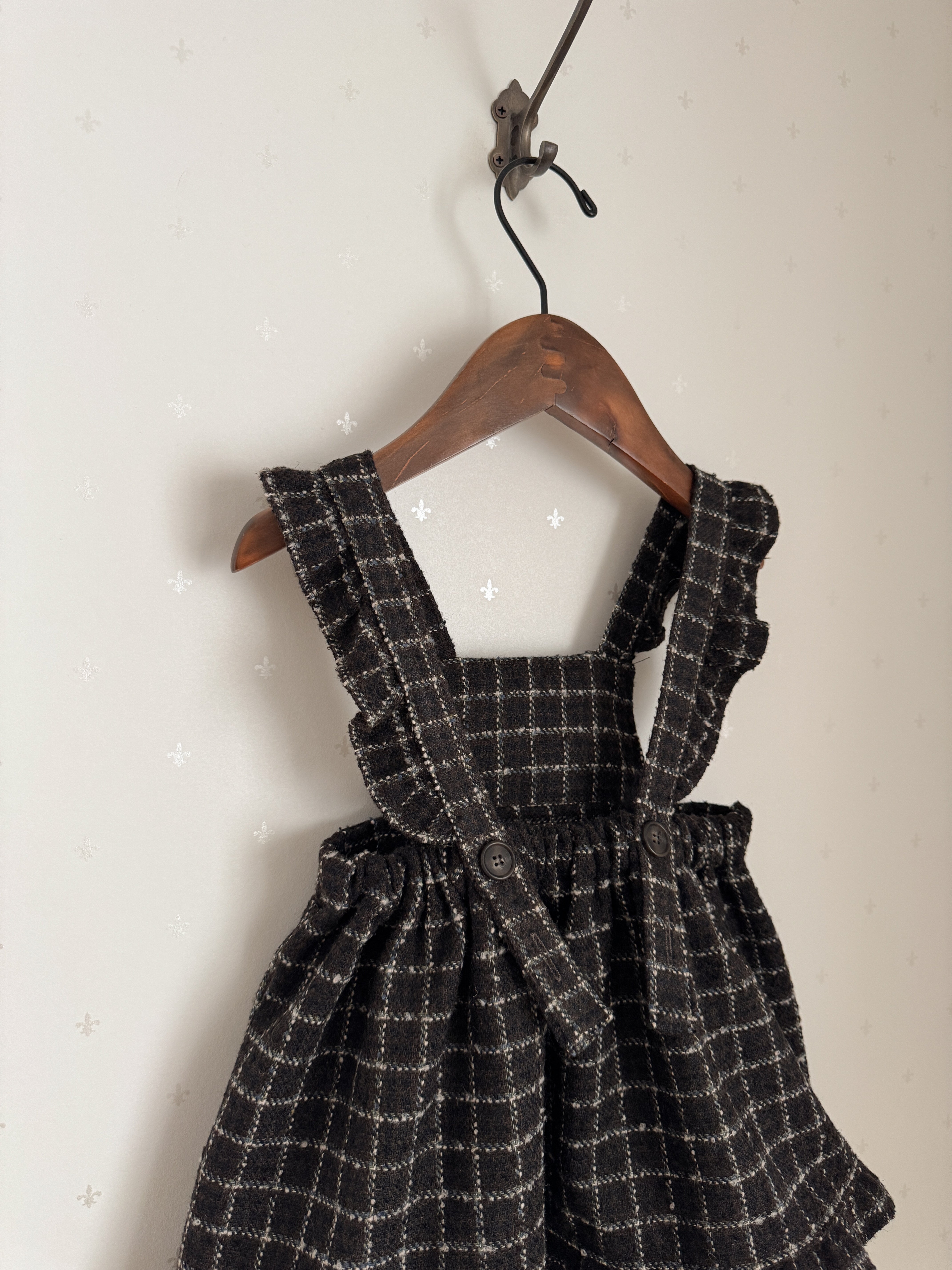 Boucle apron one-piece