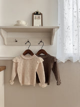 Petit wing knit tops