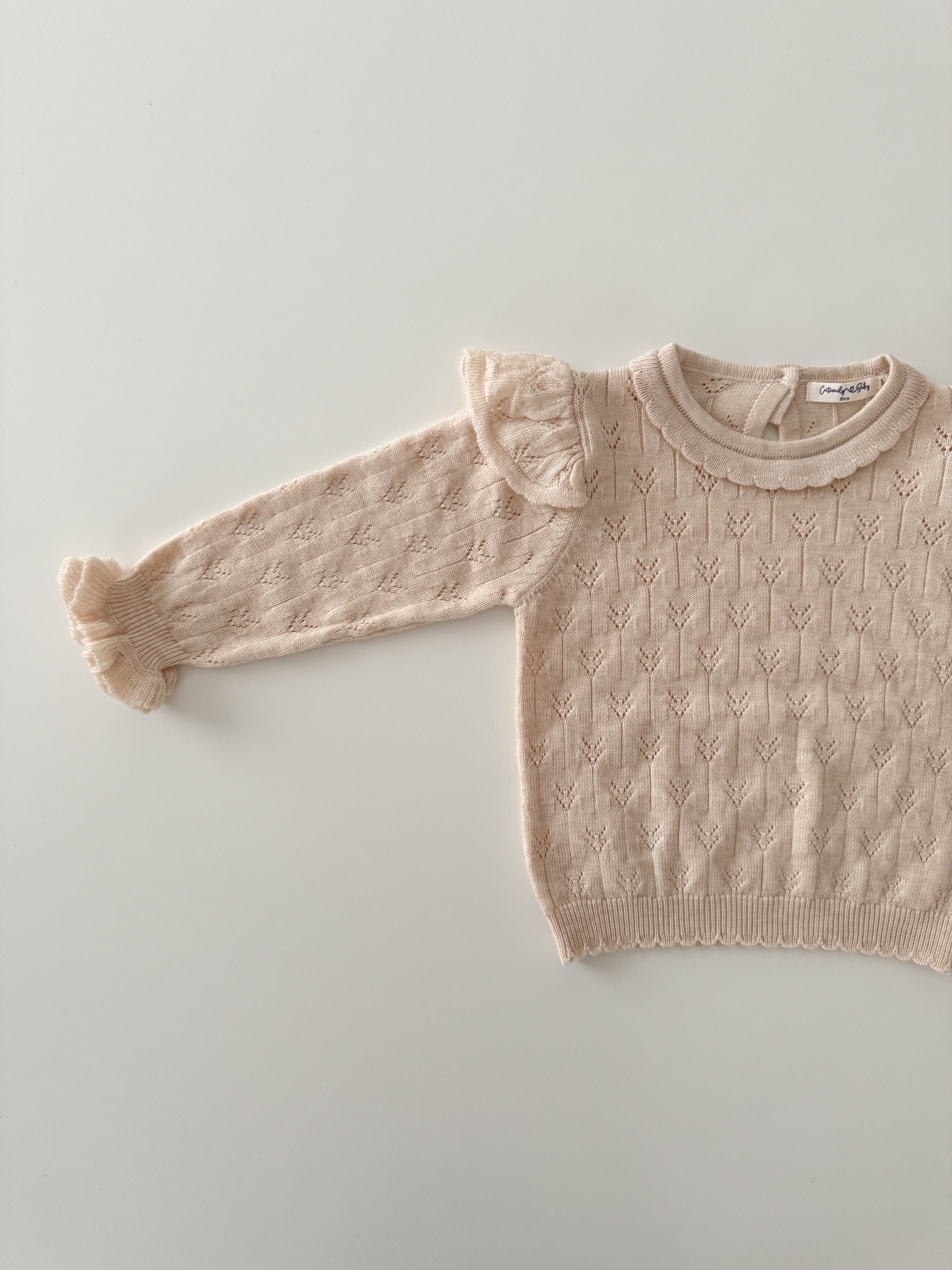 Petit wing knit tops