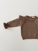 Petit wing knit tops