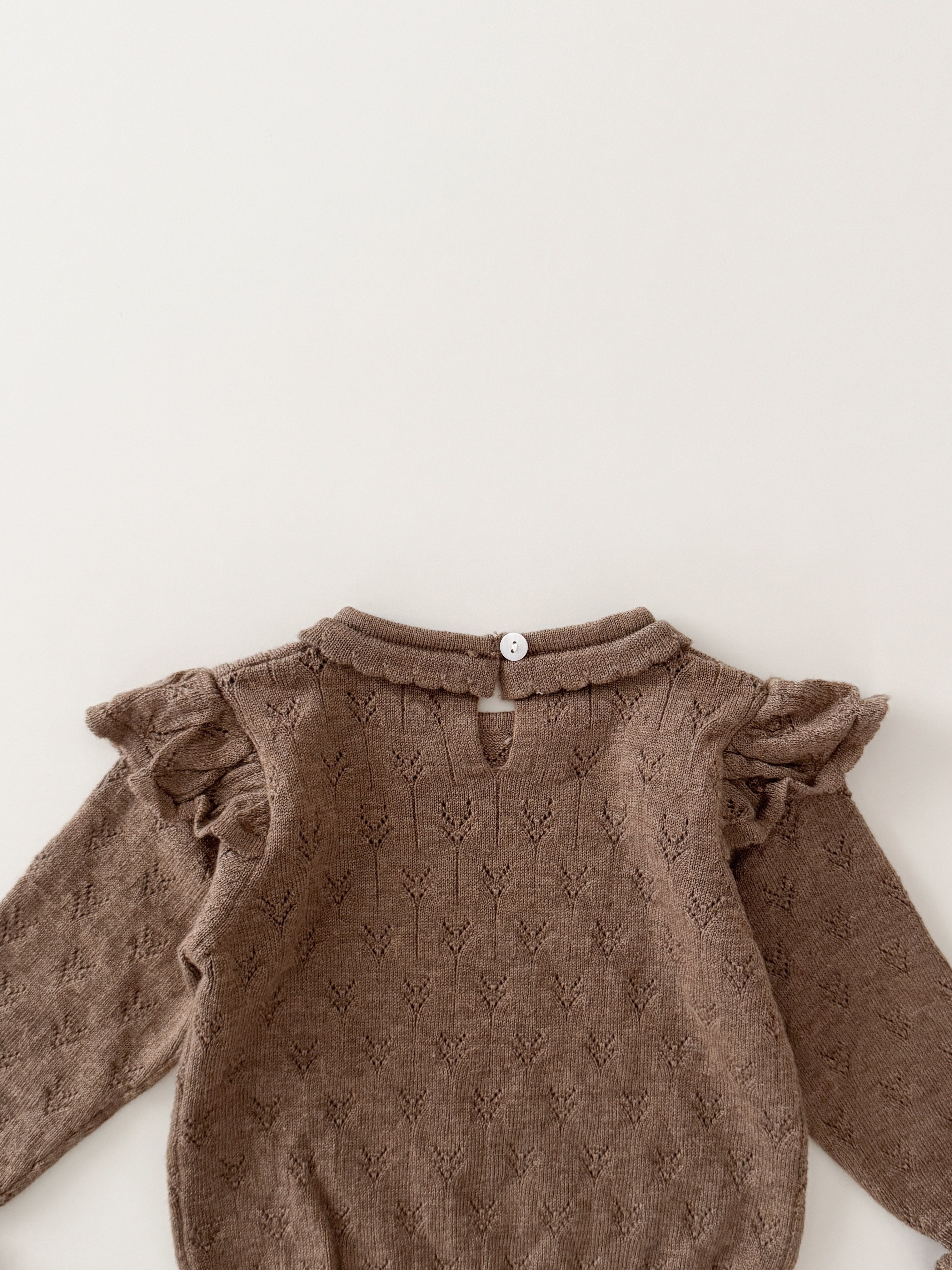 Petit wing knit tops