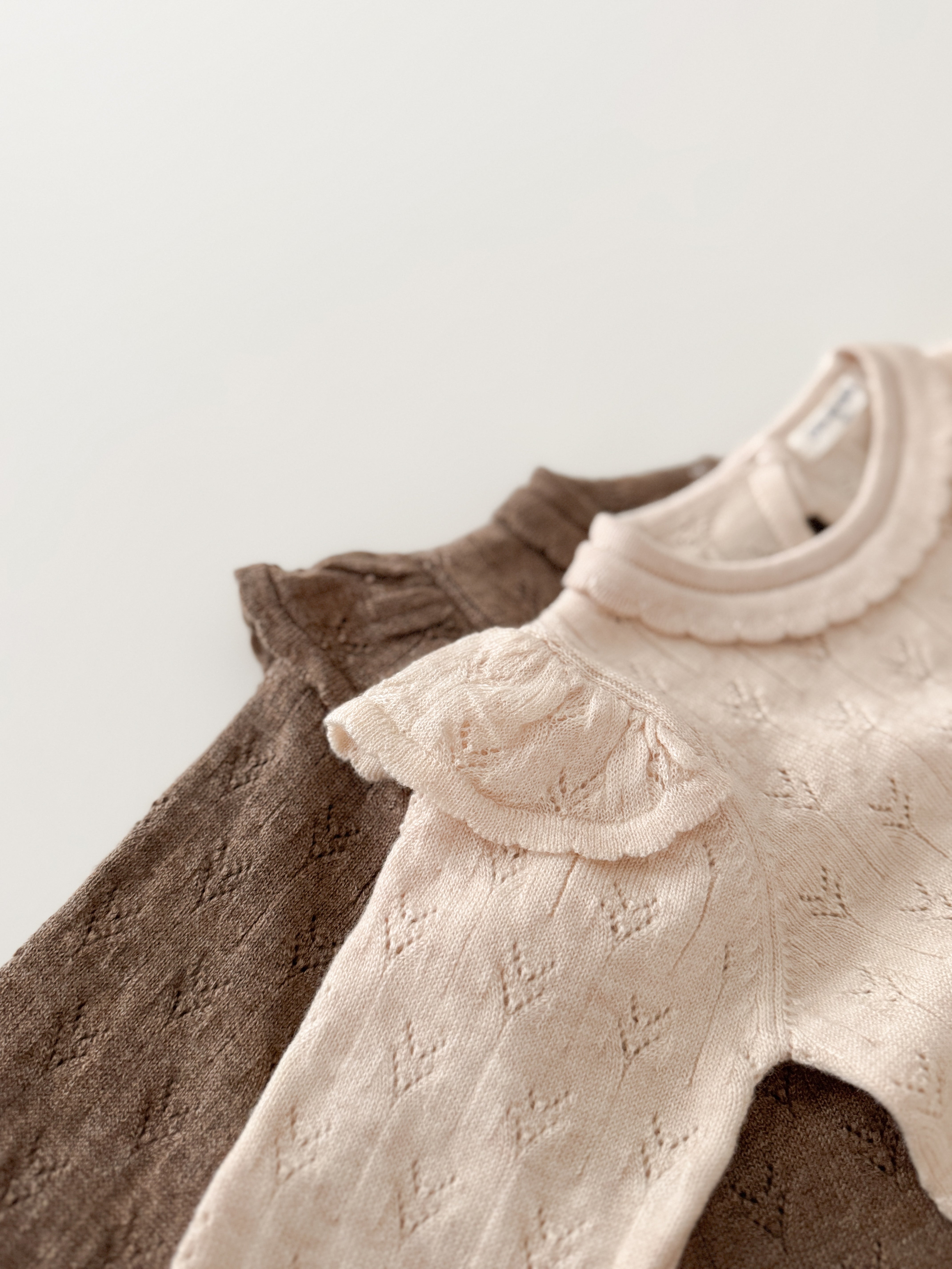 Petit wing knit tops