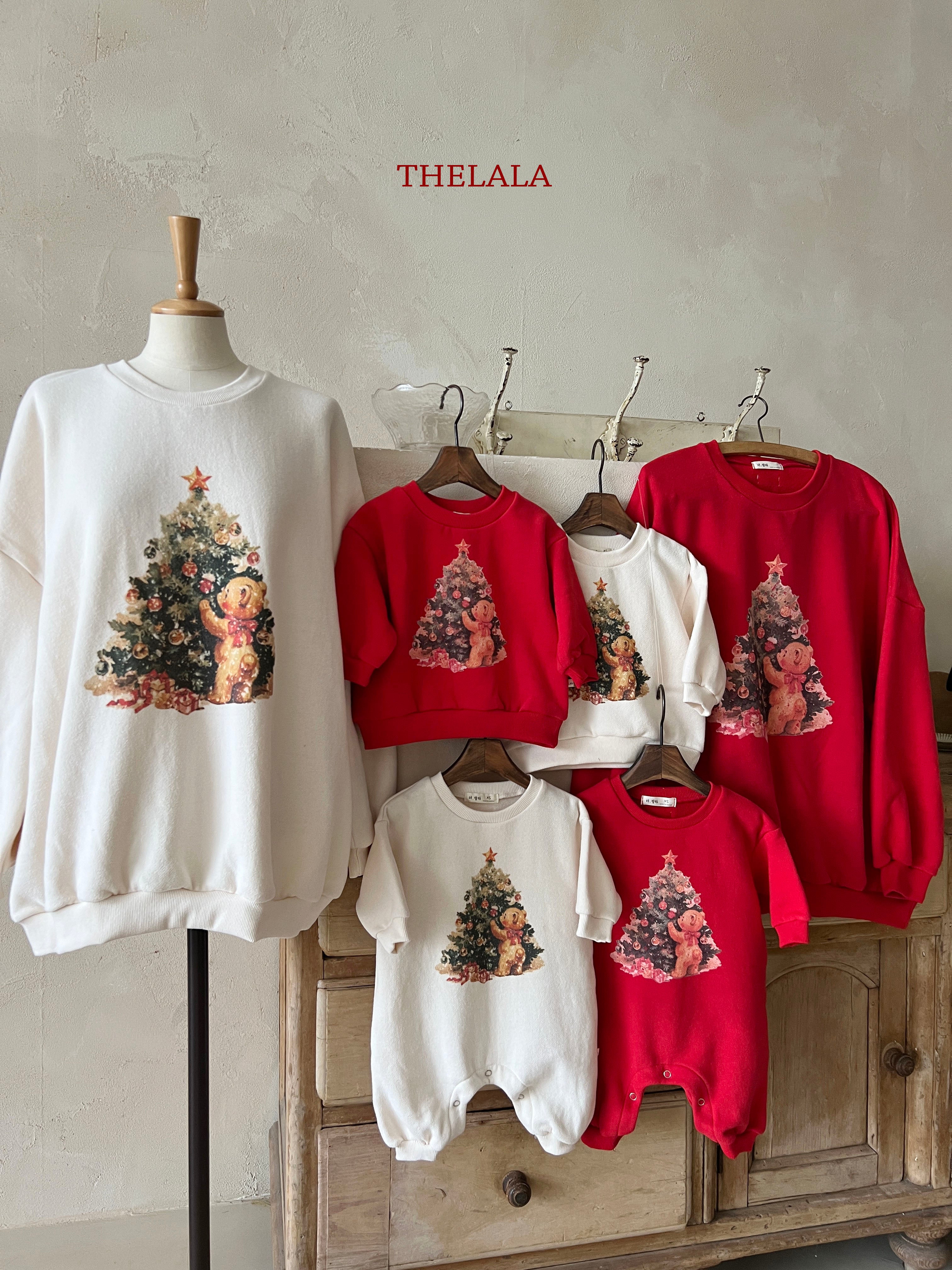 ［thelala］Tree bear rompers