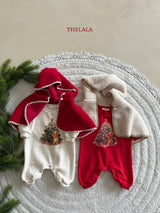［thelala］Fleece mant