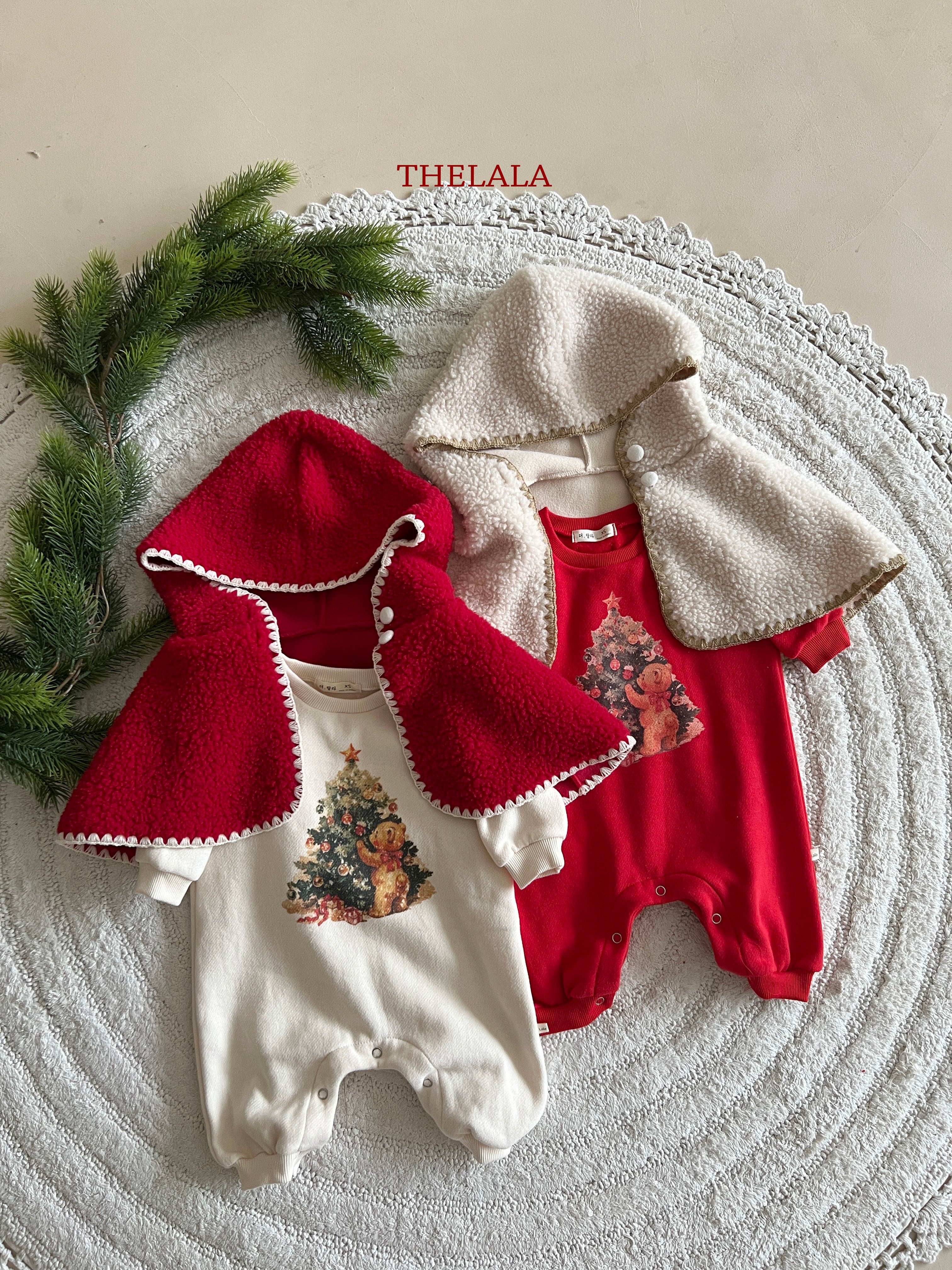 ［thelala］Tree bear rompers