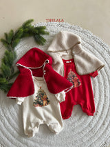 ［thelala］Tree bear rompers