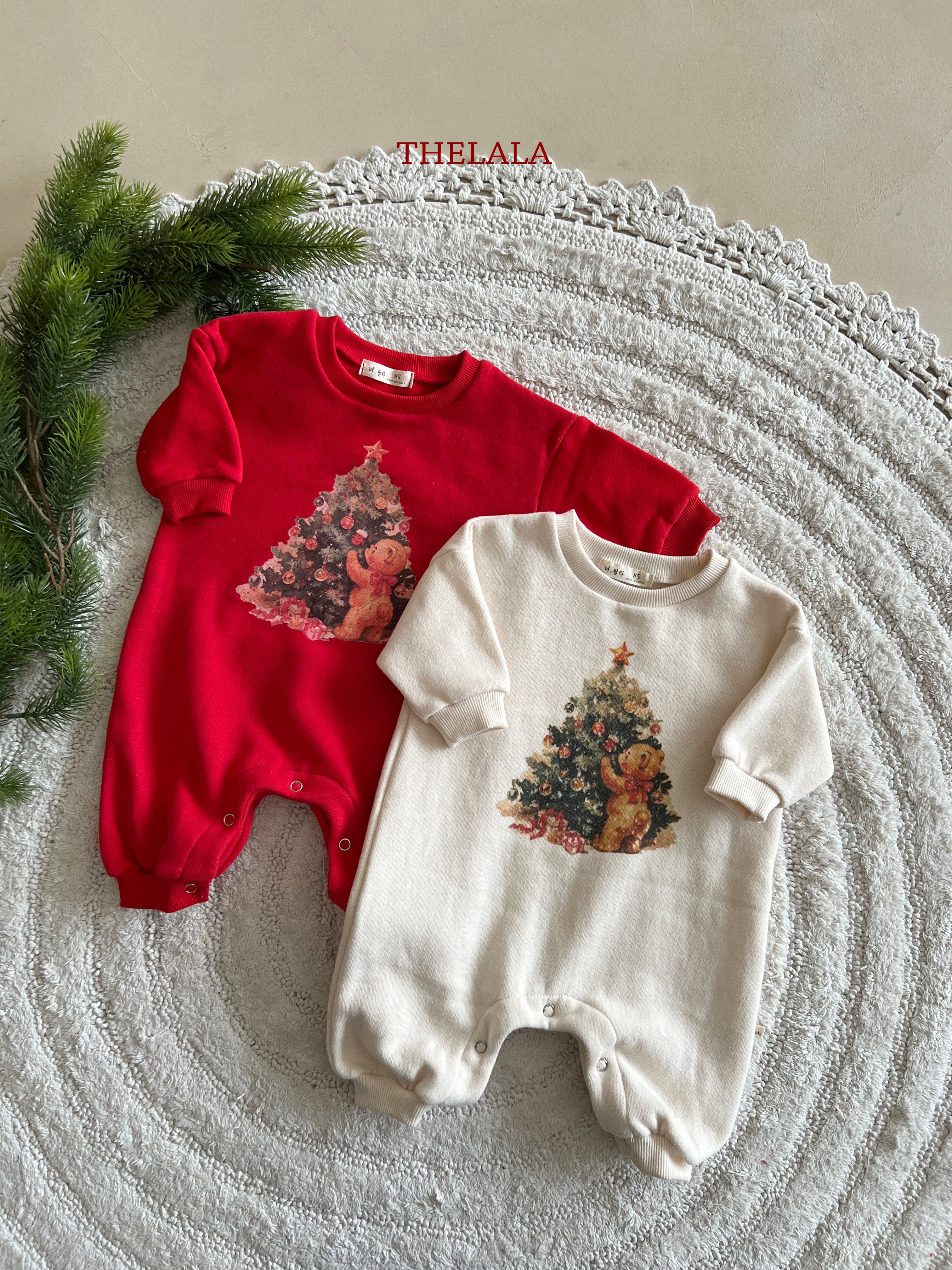 ［thelala］Tree bear rompers