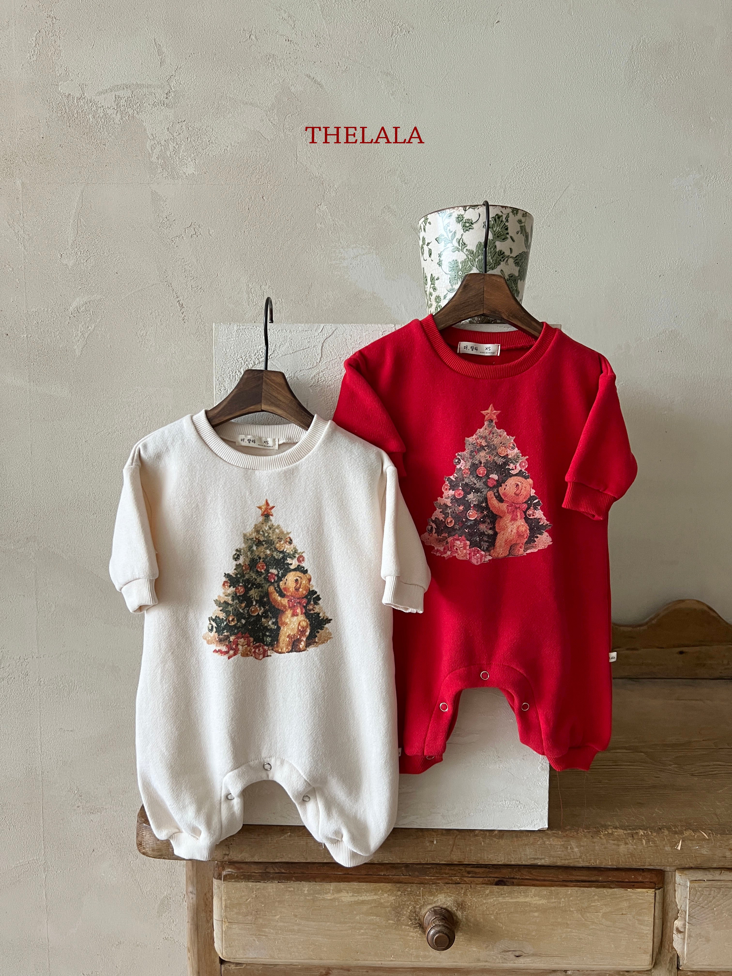 ［thelala］Tree bear rompers