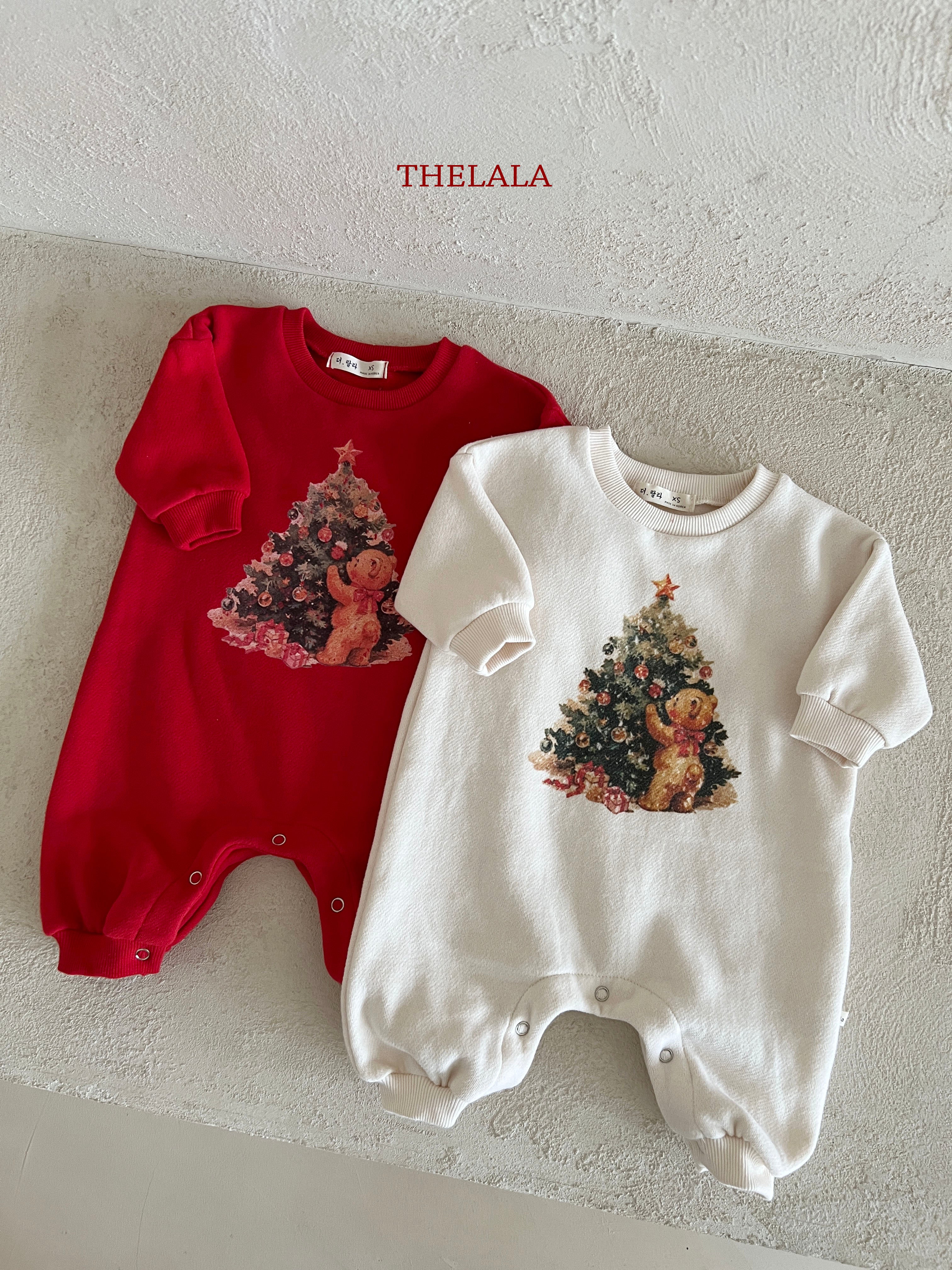 ［thelala］Tree bear rompers