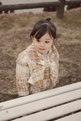 Financier check jacket