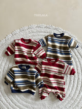［thelala］Multi stripe mtm