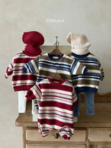 ［thelala］Multi stripe suit