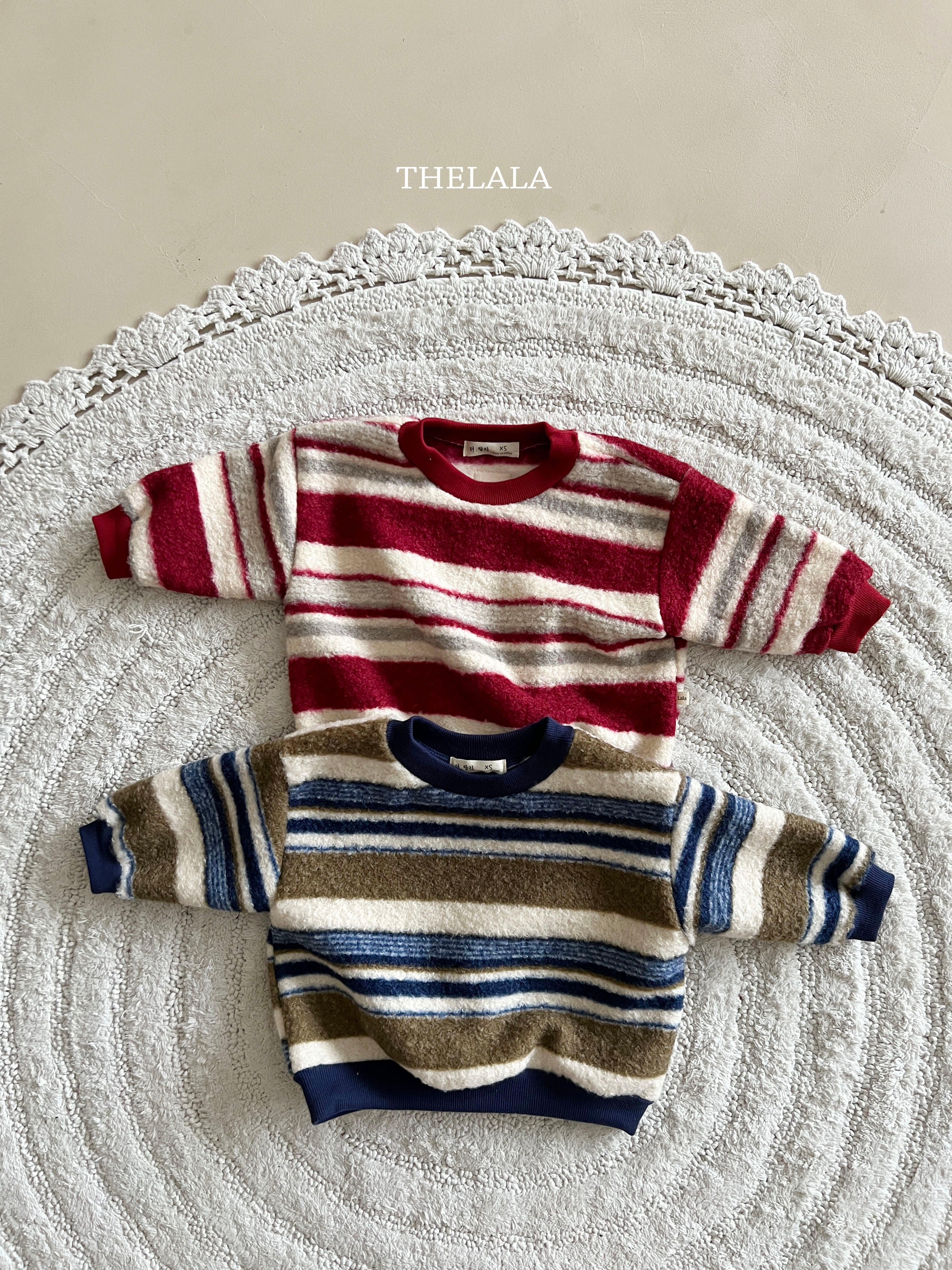 ［thelala］Multi stripe mtm