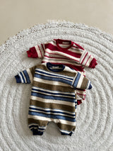 ［thelala］Multi stripe suit