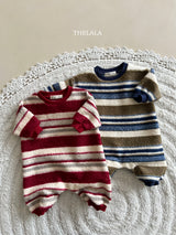［thelala］Multi stripe suit