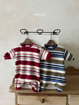 ［thelala］Multi stripe suit