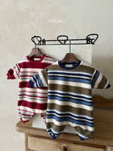 ［thelala］Multi stripe suit