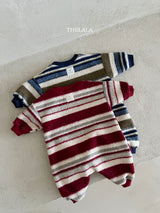［thelala］Multi stripe suit