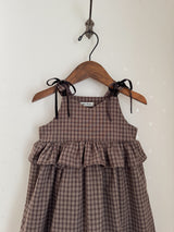 ［Anne shirley × Noeul.］Canelé check one-piece