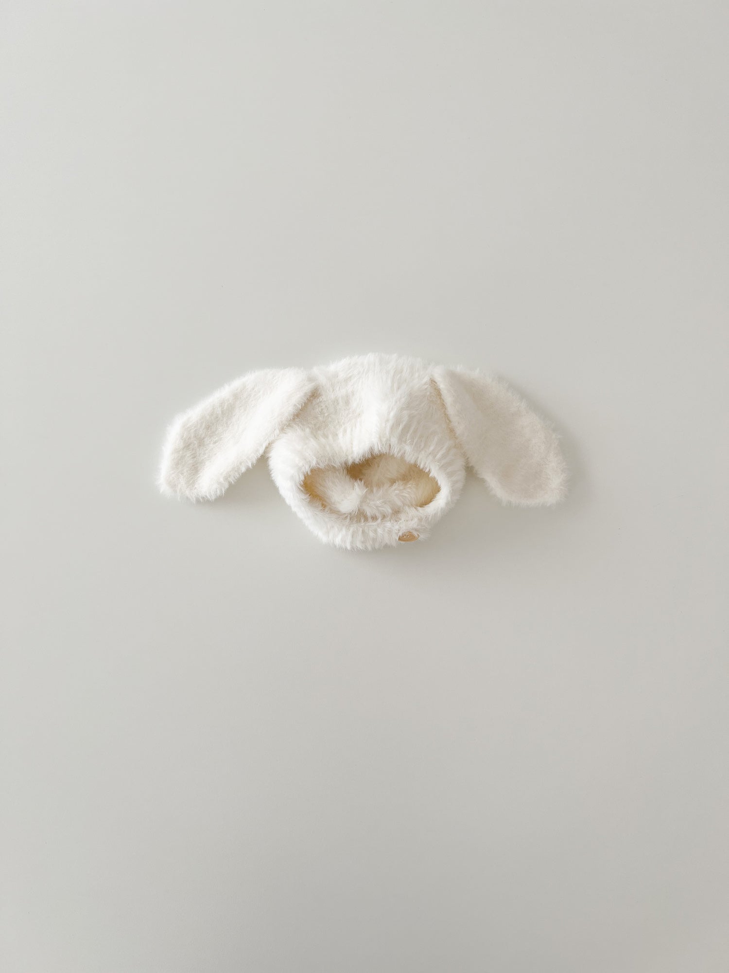 Bunny fur bonnet