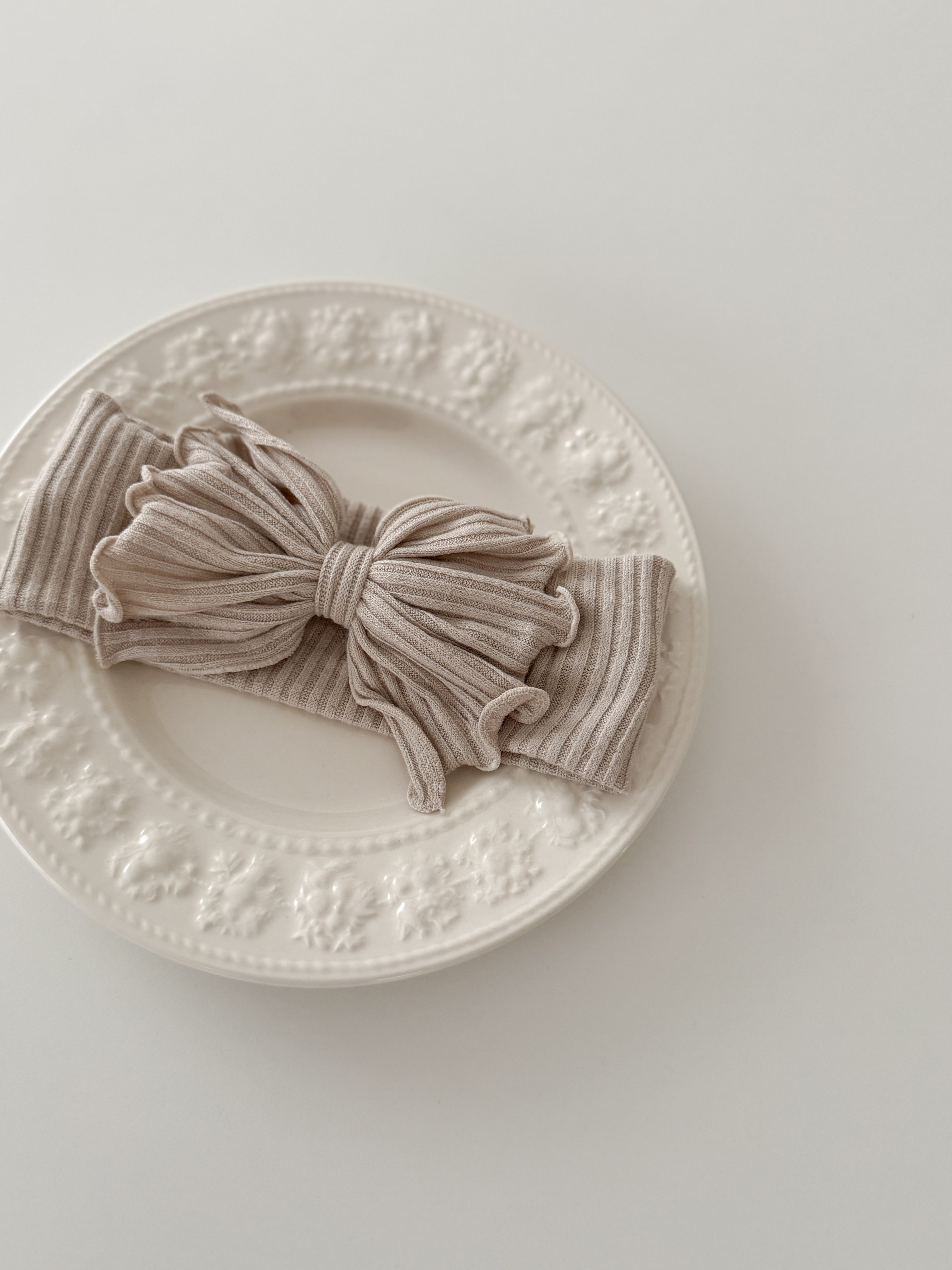 Frill ribbon hair band