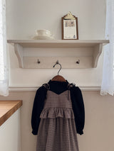 ［Anne shirley × Noeul.］Canelé check one-piece