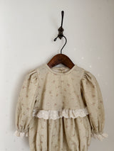 ［Anne shirley × Noeul.］Chanpagne flower rompers